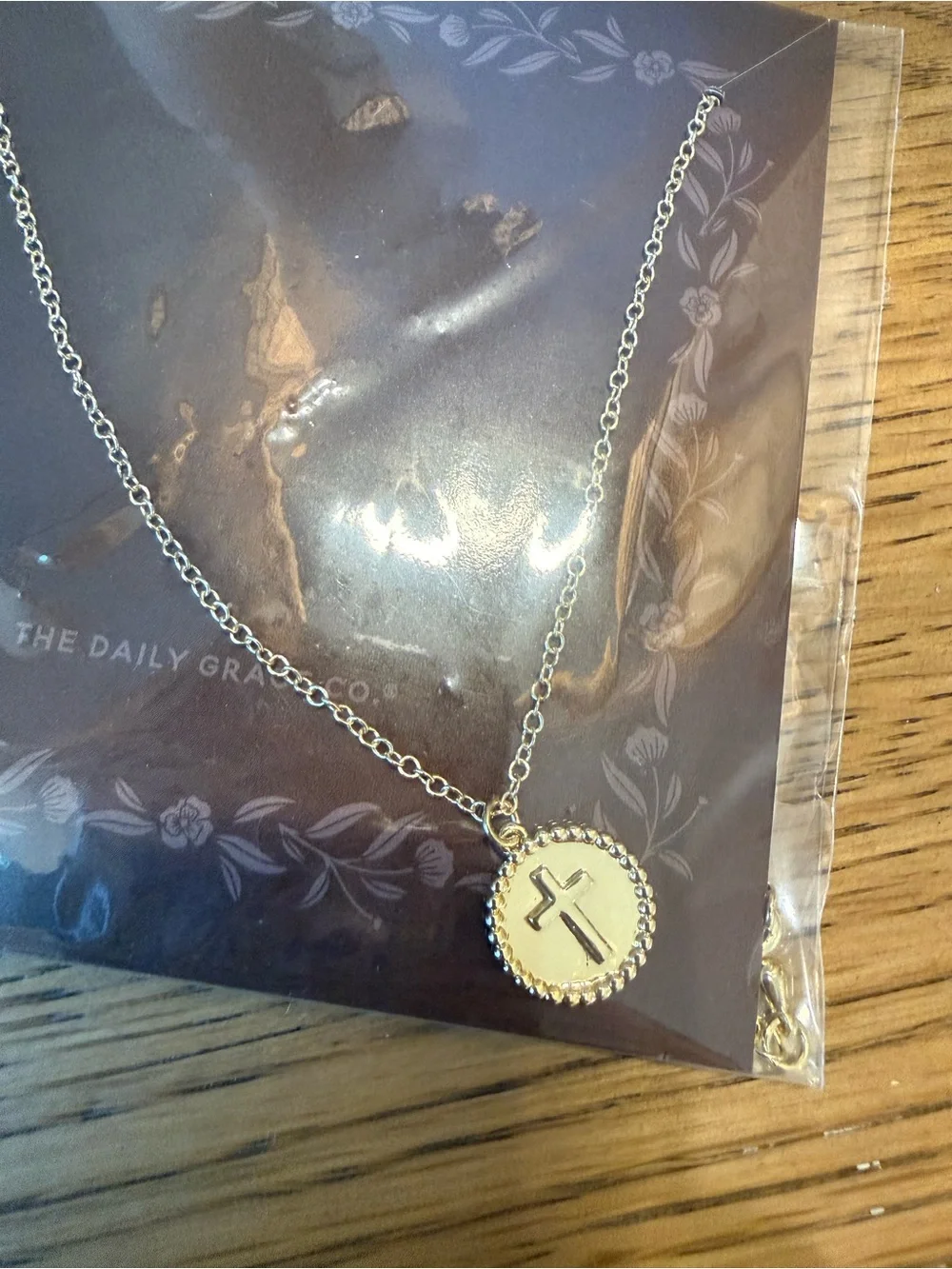 Daily Grace Co. Cross Necklace - NWT